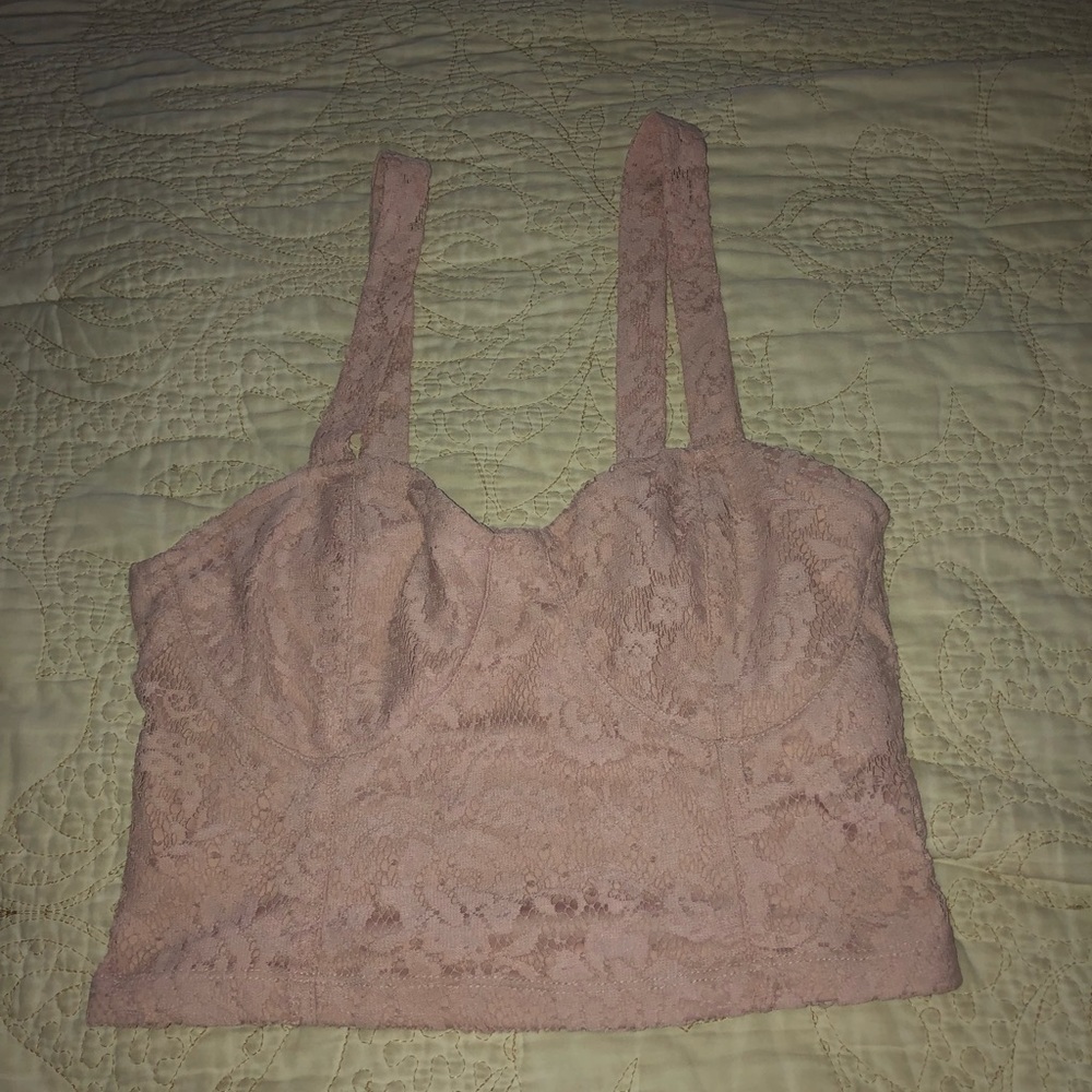 Pink Crop Tank